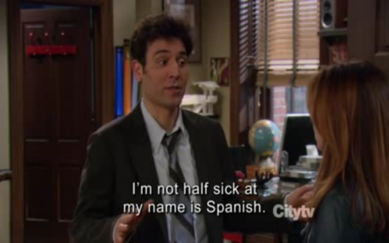 gabrielesque:  dying  Ted si que habla Español xD