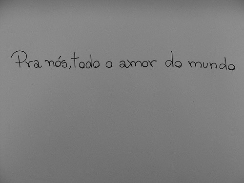 I'm falling in love (...)