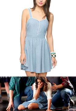 fashionofglee:  ‘Night of Neglect’ isn’t even out, and we’re already finding things from ‘Born This Way’ - what next? Thanks  theladyisageek! Forever 21 Polka Dot Dress - ห.80 