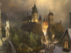 wallpaperart:  Harry Potter - concept art