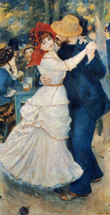 Dance at Bougival, Pierre Auguste Renoir 