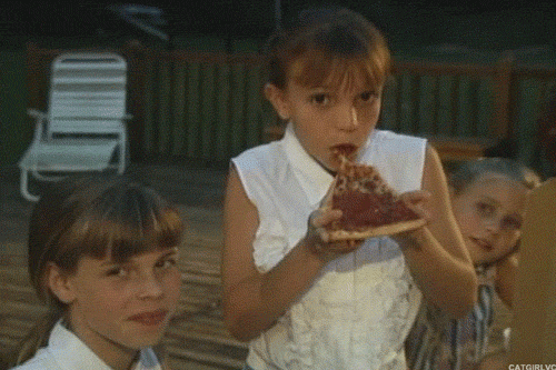 tw3rk:  inloveewithbritney:  My baby!  My two faves, Brit &amp; Pizza. 