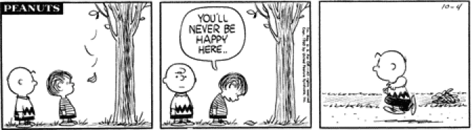3eanuts: October 4, 1960 — see The Complete Peanuts 1959-1962