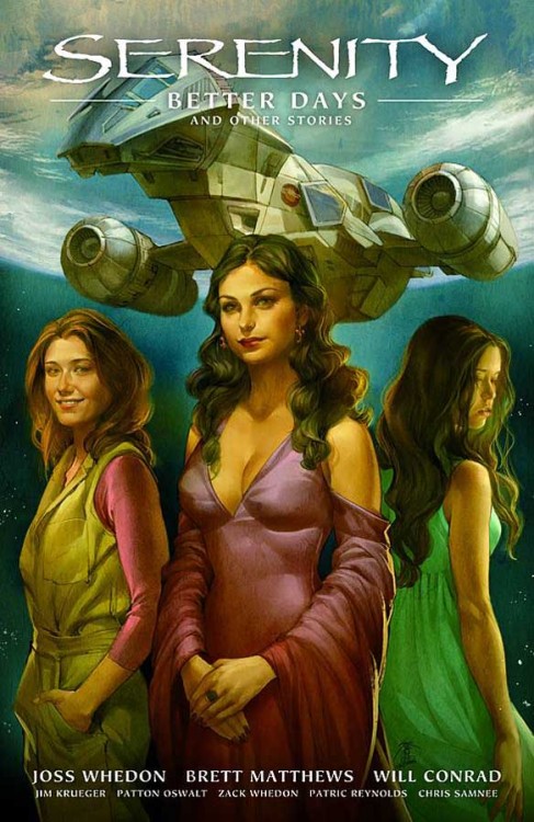 junk-disorderly:buffyboards:Joan Chen’s cover for “Serenity 2: Better Days and Other Stories” availa