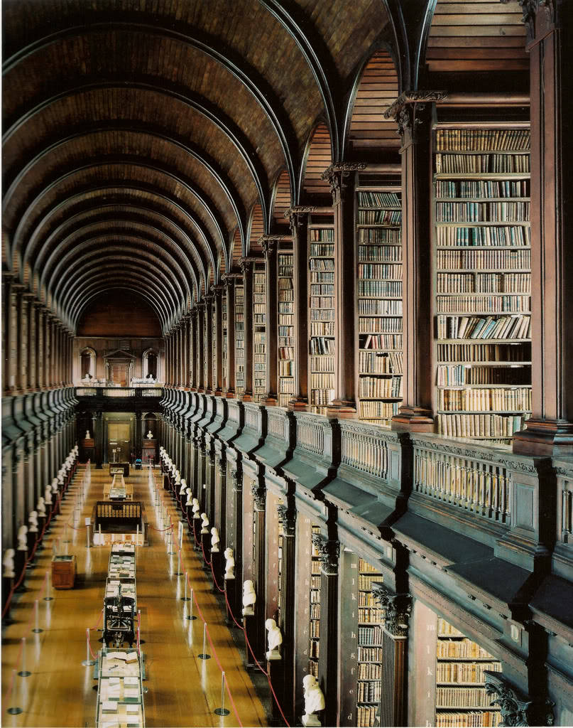 marrypotter:  Trinity College Library in Dublin 