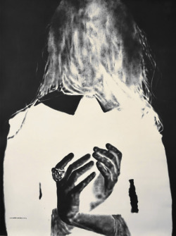 The Ring charcoal on paper by Kiko Escora,