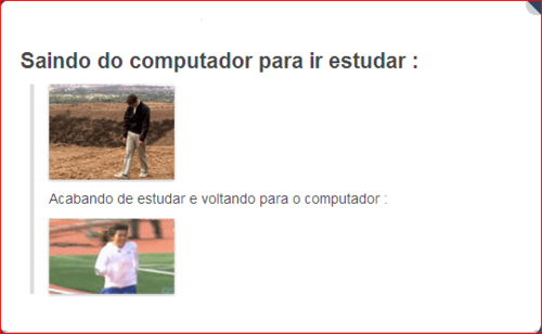 ourdreamsbizarre:   Espera ai, eu não saio do computador pra estudar!  