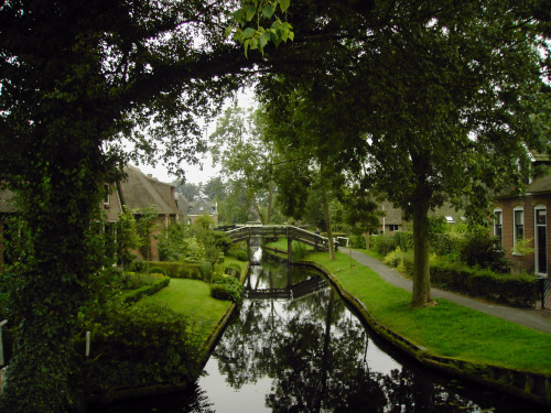 ideasandopinions: everythingdutch: The village without roads. I dream to live here one day.