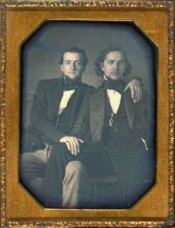 tuesday-johnson:  ca. 1850, [Two gentlemen] via the Metropolitan Museum of Art 