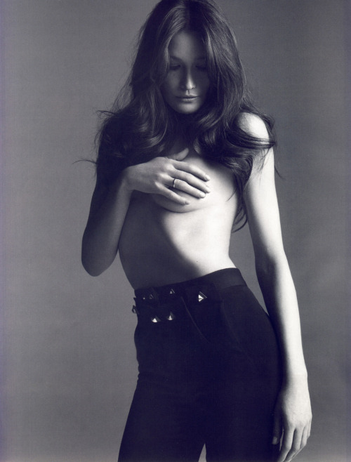 Carla Bruni, photo by Inez van Lamsweerde &amp; Vinoodh Matadin