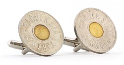 fuckyeahnj:   New Jersey Cufflinks - Garden State Parkway Tokens 