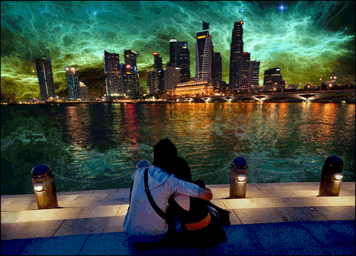 rawrxlesli:    Let’s forget the world, and just be together.   
