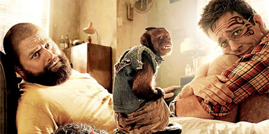 ‘Hangover 2’ monkey addicted to smoking
Director Todd Phillips claims his star monkey was trained to enjoy cigarettes and consequently won’t give them up.