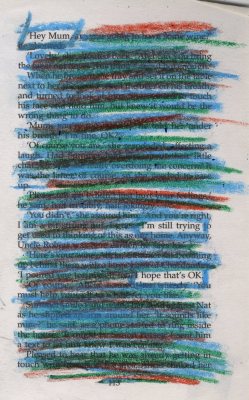 Fuckyeahbookarts:  I Like How The Artist Emily Davies Used Crayon Instead Of The