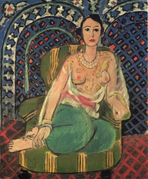 whenyouwereapostcard:  Henri Matisse Odalisque 1926 