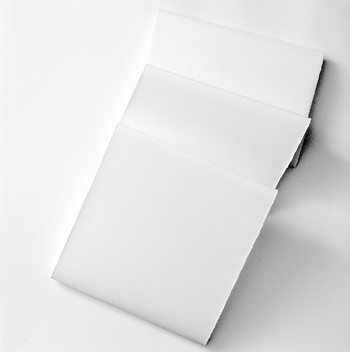chloeamerie:   Folded Space IV, Somerset paper on board under Perspex, 41 x 41cm,