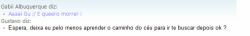  E as vezes nós só precisamos de alguém que demonstre o quanto sentiriam nossa falta. 