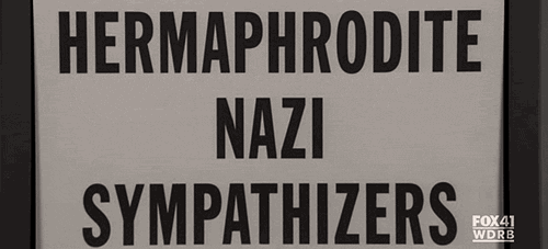 leafreakingmichele:  and now for the tiebreaker question: Hermaphrodite Nazi Sympathizers