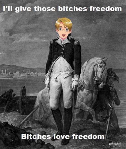 aniskywolf:  tokeidai:  It was a previous macro of George Washington, but I feel that it suited Al a little better.  dying.  ffffffff