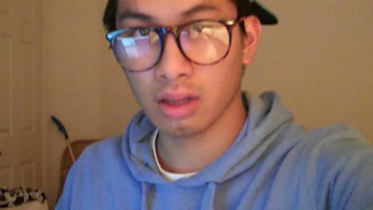 itskidsparky:  oh you know just lickin my own cum… i guess thats whats in now.