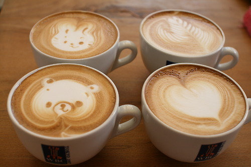 Porn Pics liissee:  coffee art <3 