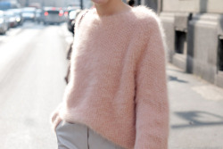 frism:  aes-thetic:  i finally bought a fluffy jumper like this!  Reblogged via Stumblr