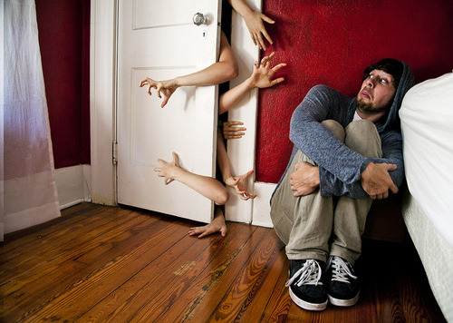 the expression on his face makes me giggle.