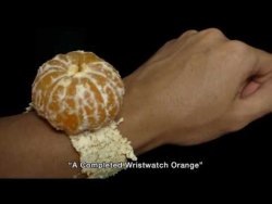 therefinedfellow:  warpedlamp:  #a clockwork orange  &ldquo;hey man what time is it&rdquo; oh its orange till 12  