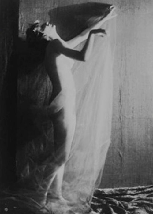 frenchtwist: Standing Nude in Chiffon Draperies by Karl Struss, 1915 And similar