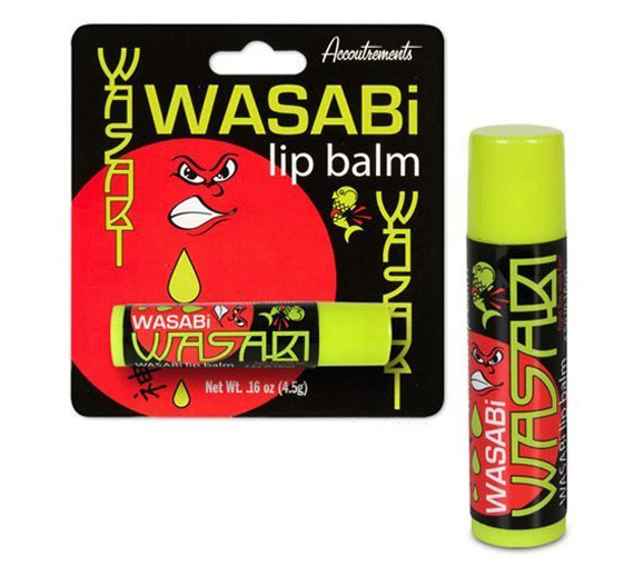 baobabssomemore:  Wasabi lip balm: Because you have already given up on the chance