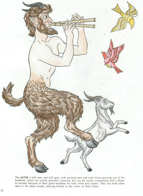 Satyr picture I coloured.