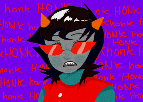 guys terezi is fucked  seriously  gamzee technically watched her dress too so i officially mark gamzee a perve. 