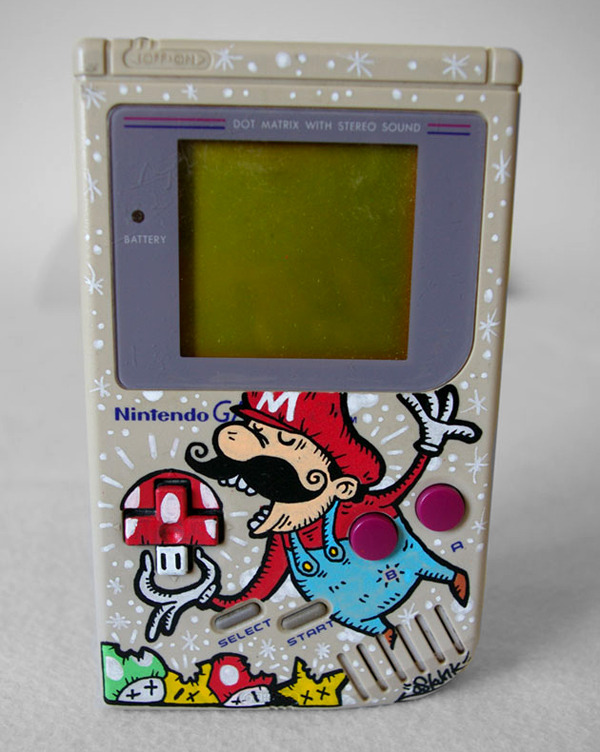 Oskunk threw down some impressive custom Mario themed Game Boy art.
Related Rampage: Nintendo Mario 01
Game Boy Mario & Mushrooms by Oskunk (Flickr)