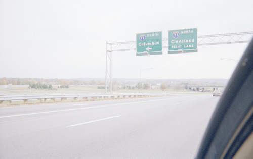 This is a series of photographs my mother shot with a disposable camera (mainly from the drivers sea