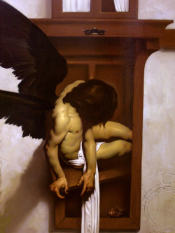 lilithstears:  Redenzione olio su tela  by Roberto Ferri 