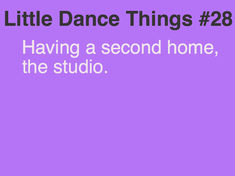 too bad we don&rsquo;t have an actual studio but home is where your family is