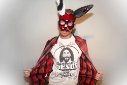 Rabbit Jesus Is My Homeboy - Rabbit Jesus By Hare E. Richardson From The Mind Of