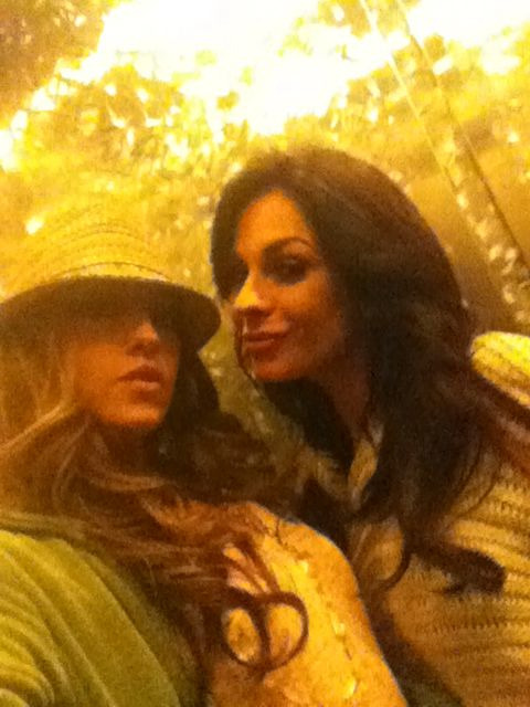 Another pic of me & Kirsten last night.. This is BEFORE the debauchery