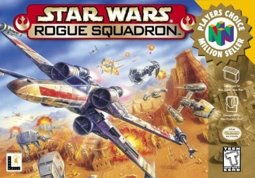 tiefighters:  Star Wars: Rogue Squadron N64 - by LucasArts 