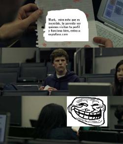 foreverdespreocupado:  noquieroestudiar:  schwersterben:  pura-mierda:  virus ql  me tiene chato esa wea  wajajajaja xD  molesta la wea 