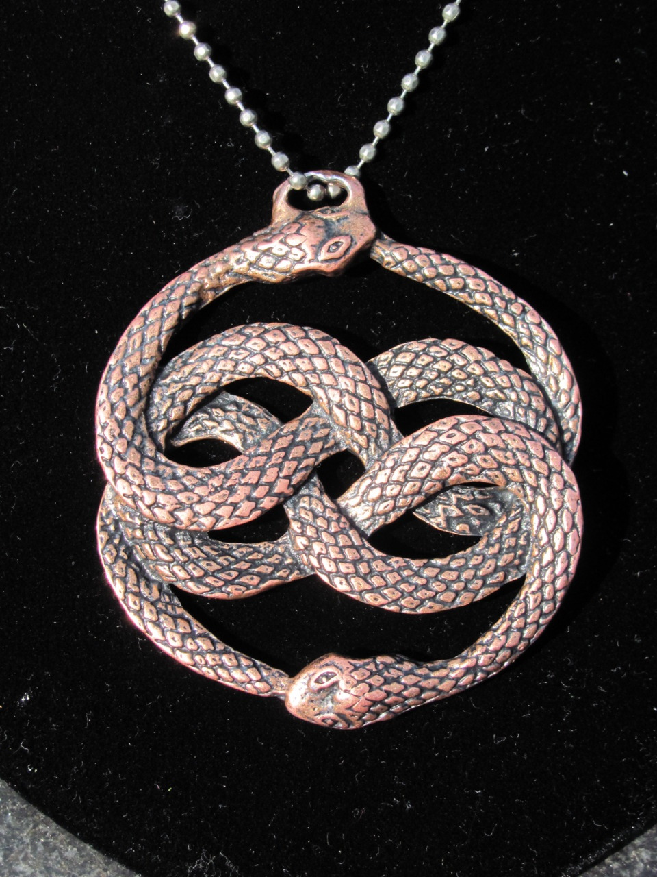 Neverending story Snake Pendant Necklace Bastian Bux Orin The Aurin Atreyu  Infinite Endless Jewelry - AliExpress
