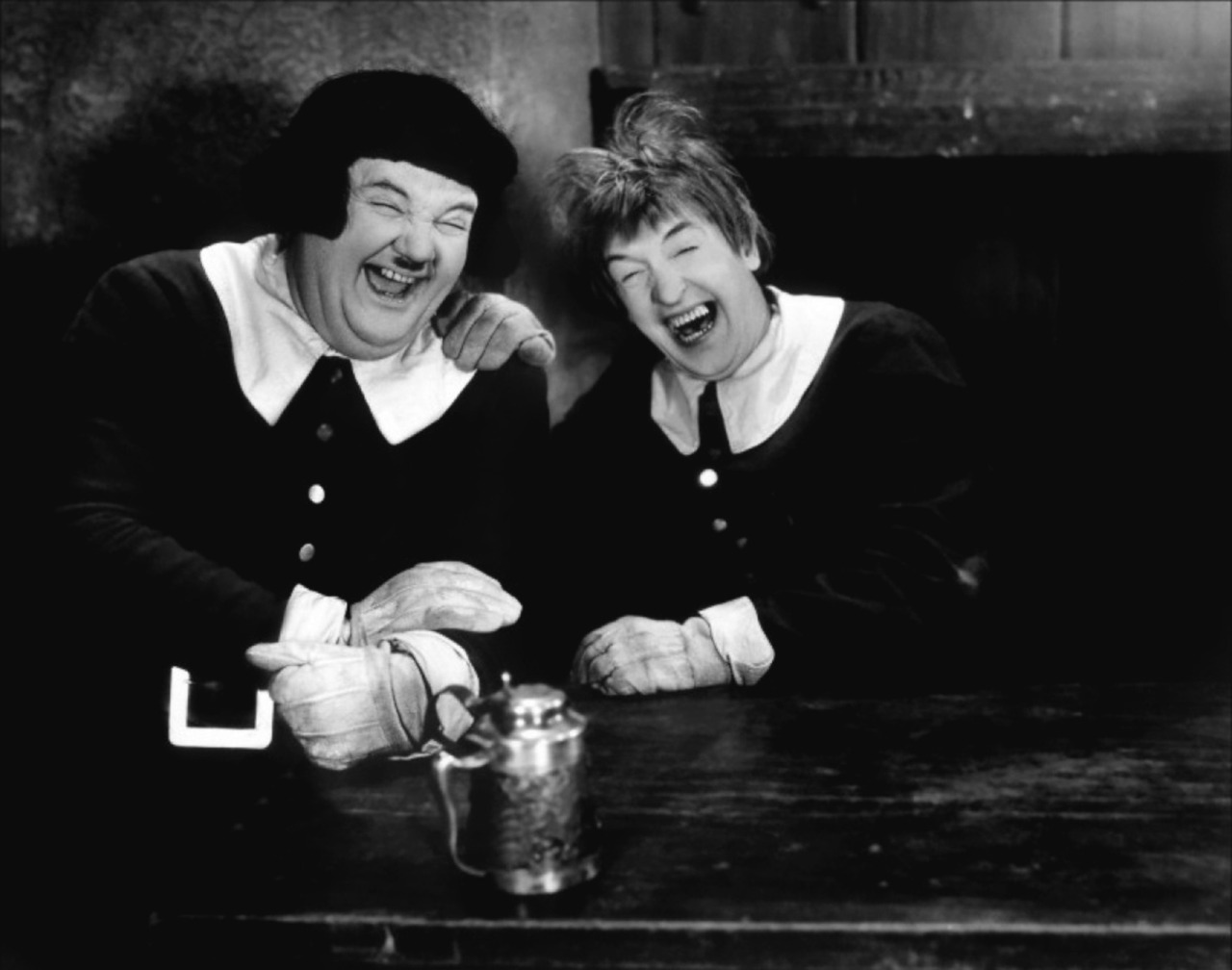 Stan Laurel and Oliver Hardy in The Devil’s Brother [1933]