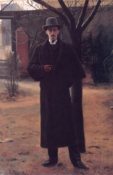 arsvitaest:  painting by Santiago Rusiñol i Prats (Spanish painter and writer, 1861-1931)