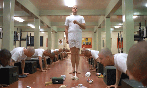 “They’re paying for it, you eat it.”Full Metal Jacket (1987)