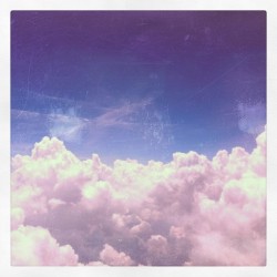 plusatelegram:  Flew to ATL today #sky #clouds #work #travel (Taken with instagram)