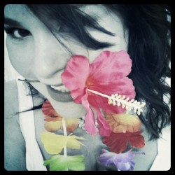 My gorgeous girlfriend (me playing with Colour Splash and Instagram filters)