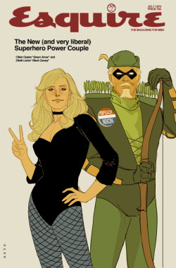 laughingsquid:  Black Canary/Green Arrow