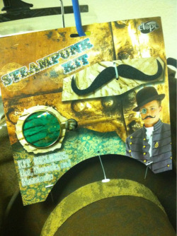 Haha! Steampunk kit? Really?