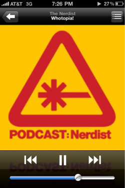 And I will be listening to the @nerdist #DoctorWho