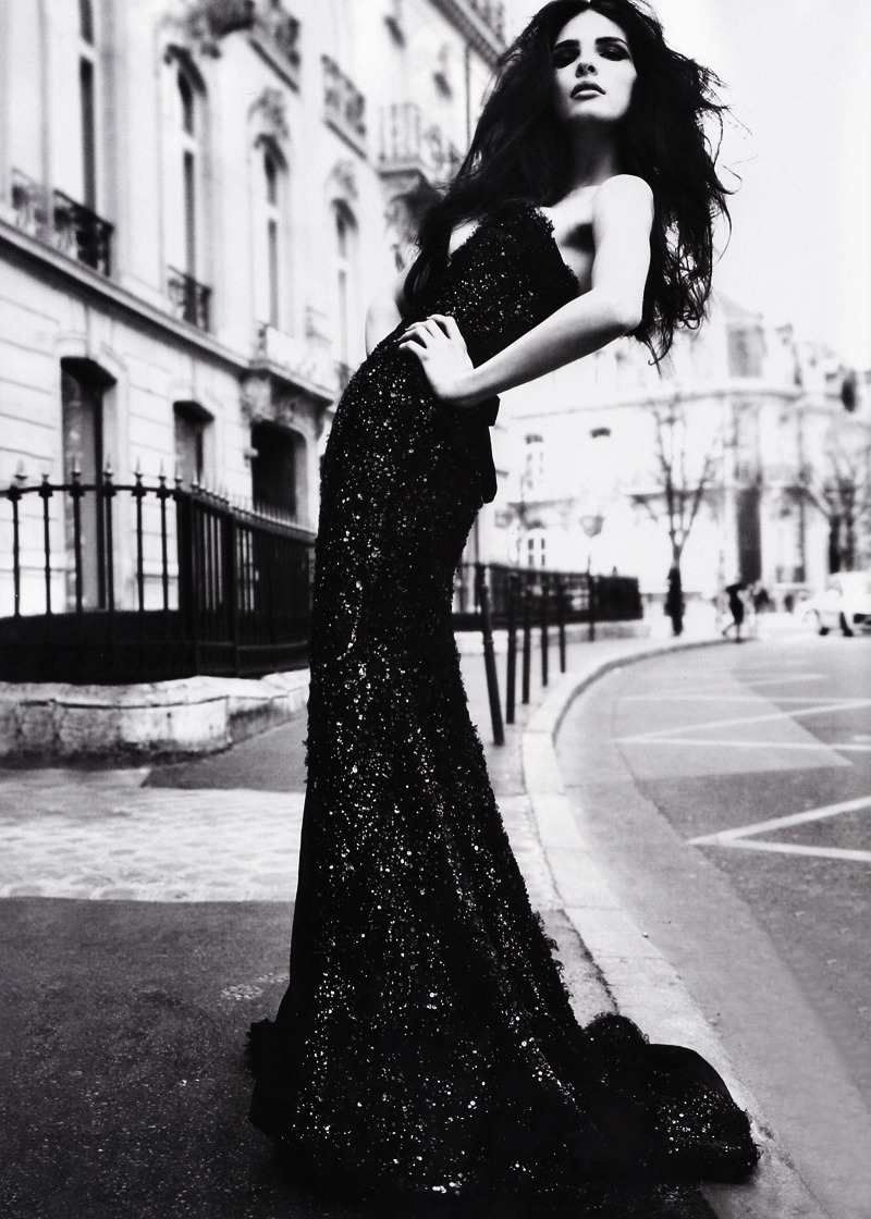 goodlookersrepublic:  Bojana Panic in Elie Saab Haute Couture | Ph. by Jan Welters